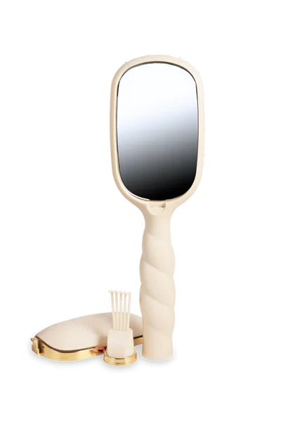 Teleties Boar Bristle Hair Brush - Tan