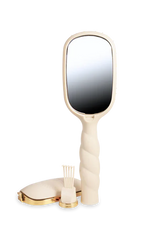 Teleties Boar Bristle Hair Brush - Tan