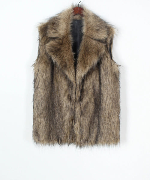 Faux Fur Vest - 2 Colors