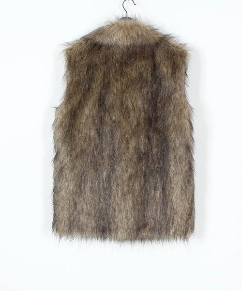 Faux Fur Vest - 2 Colors