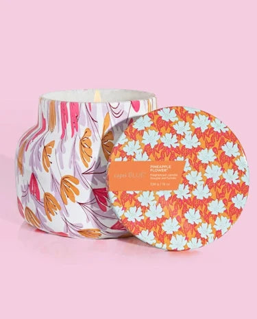 Capri BLUE 19 OZ Pattern Play - Pineapple Flower