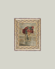 Framed Roses in a Vase
