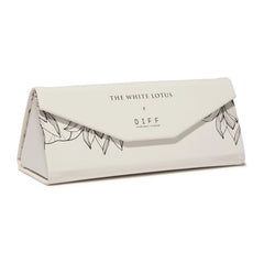 Diff - The White Lotus - tanya mcquoid luxe black rich grey gradient sunglasses