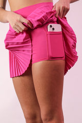 Just Golden Pleated Skirt - 4 Colors