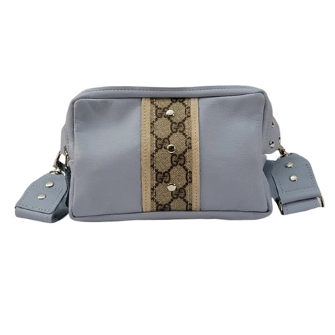 Bella Belt Bag in Chambray Leather | Upcycled Gucci