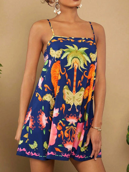 Tigers in Paradise Dress
