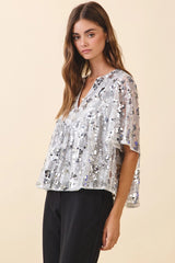 Showstopper Sequin Top