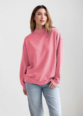 Nantucket Mock Neck Sweatshirt - by chicka-d - 5 Colors