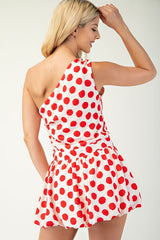 Ditsy Dot Romper