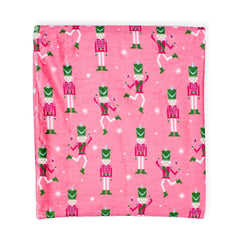 Nutcracker Cutie Throw - Pink