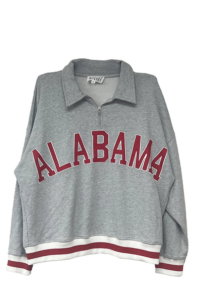 Alabama Quarter Zip Sweatshirt