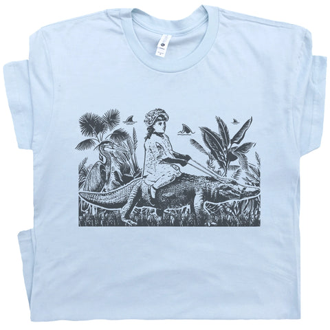 Weird Alligator Girl T-Shirt