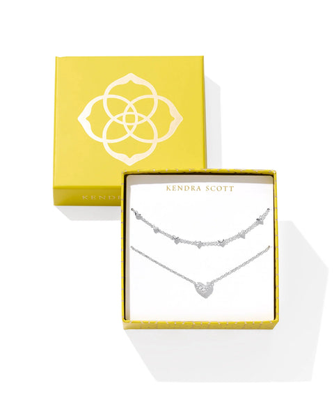 Kendra Scott Ari Haven Necklace Gift Set - Silver