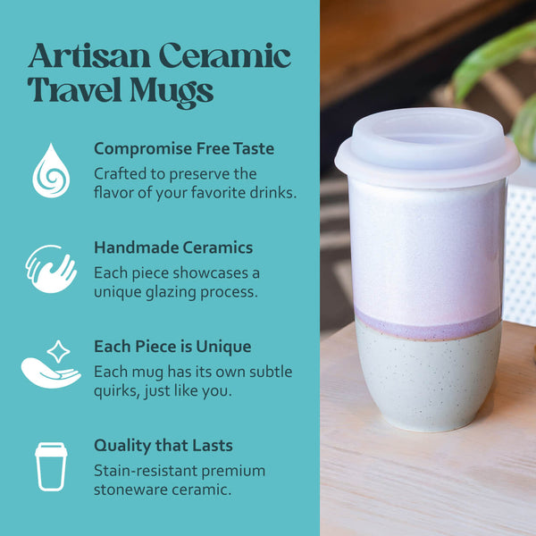 Nova Ceramic Travel Mugs - 14 Options