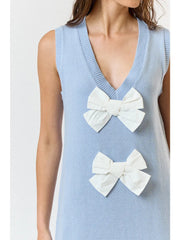 Bows On Bows Sweater Dress - 2 Colors