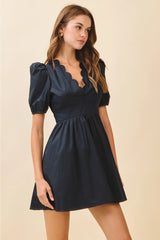 Lolo Scalloped Dress