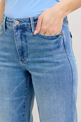 Judy Blue Tummy Control Vintage Straight Wash Jeans