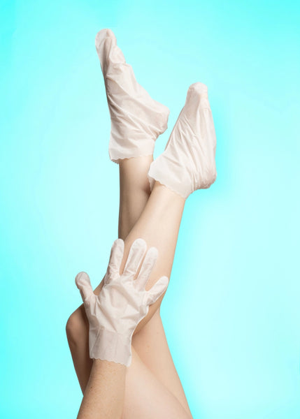 Lemon Lavender Smooth It Over Hydrating Hand & Foot Masks