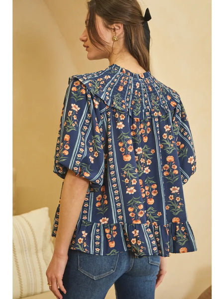 Garden Party Floral Top