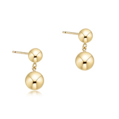 enewton classic 8mm ball drop studs - gold
