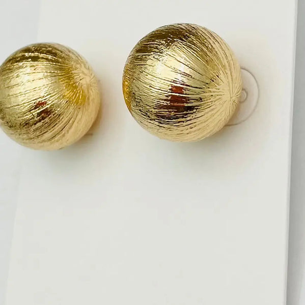 Big Ball Earrings