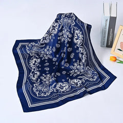 Silk Bandana Scarves - 4 Colors