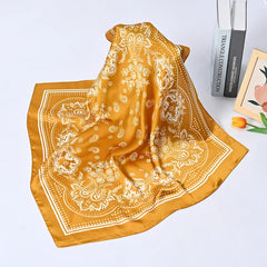 Silk Bandana Scarves - 4 Colors