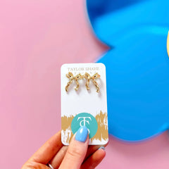 Eliza Bow Studs