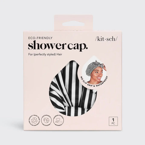 Kitsch Luxury Shower Cap - Stripes