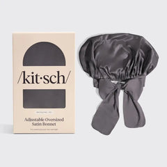 Kitsch Adjustable Oversized Satin Bonnets - 3 Colors