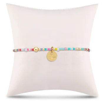 enewton 5.5" egirl Hope Unwritten Bracelet - be you. Small Gold Disc - Hot Mess
