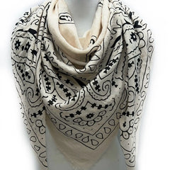 Parisian Bandana Scarves - 6 Colors