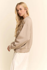 Noelle Floral Sweatshirt