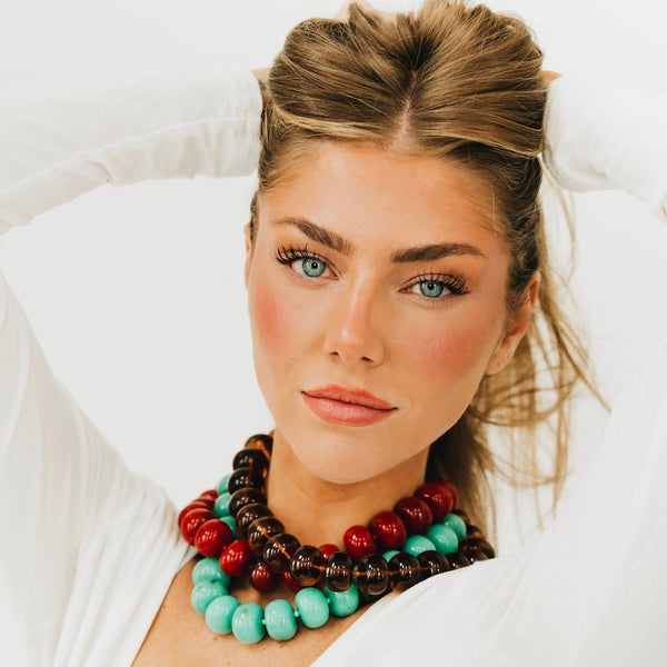 Bella Beaded Waterproof Necklaces - 5 Colors
