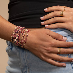 Splendid Iris Seaded Bead Bracelets - Lots of Colors