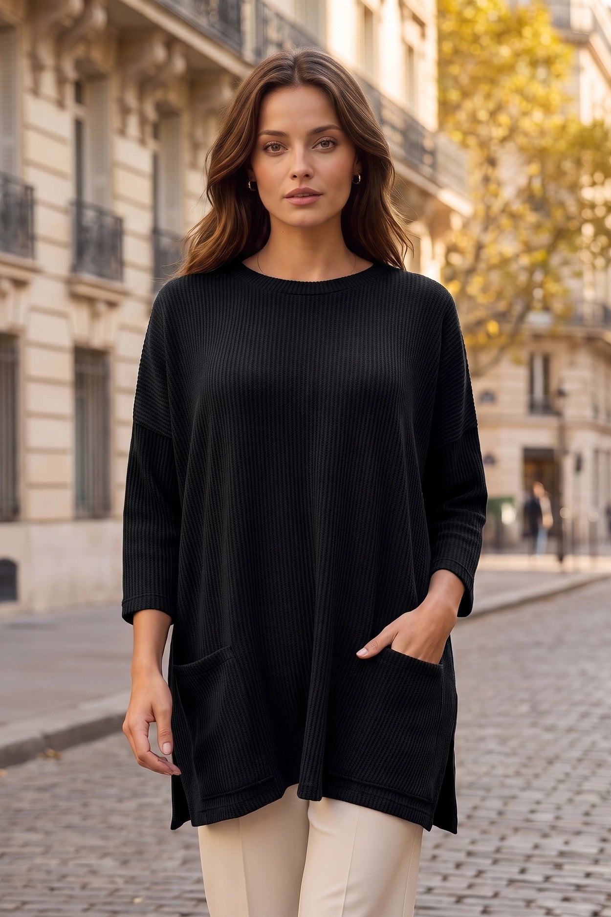 Bexel Front Pocket Tunic - 3 Colors