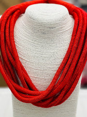 Slub - 8 Stand Necklace (13 Colors)