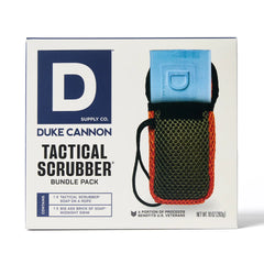 Duke Cannon Soap On A Rope Bundle Pack (Tactical Scrubber + Midnight Swim)
