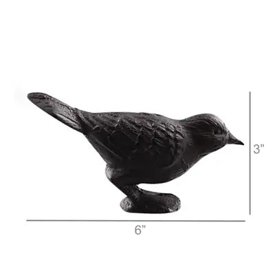 Cast Iron Pearched Bird