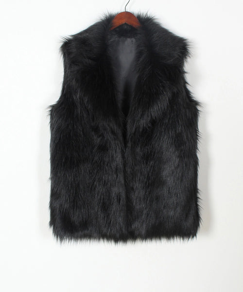 Faux Fur Vest - 2 Colors