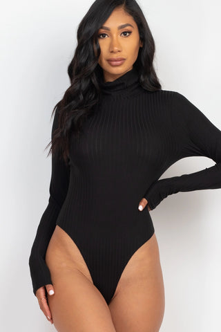 Fawn Ribbed Bodysuit - 3 colors