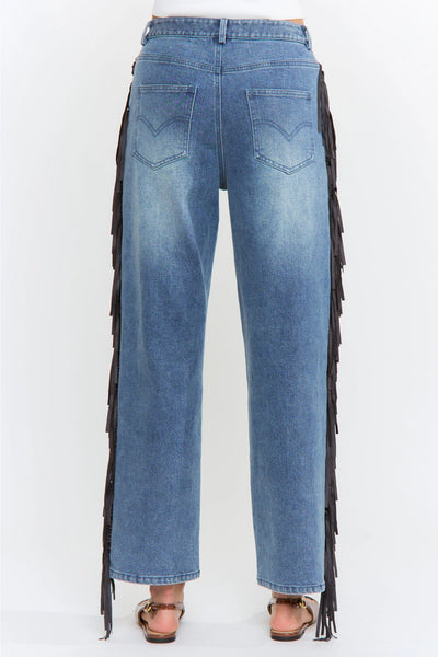 Fringed Jeans