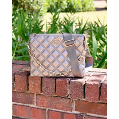 Ariana Crossbody Purse - Black Pearl