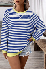Beach Baby Striped Sweatshirt - 3 Color Combos
