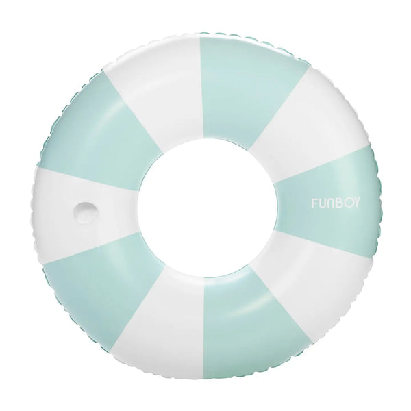 FUNBOY Blue Vintage Stripe Tube Float