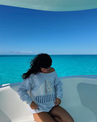 Sailboat Applique Sweatshirt