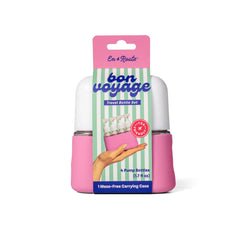 En Route Bon Voyage 4 Piece Travel Bottles - 4 Colors