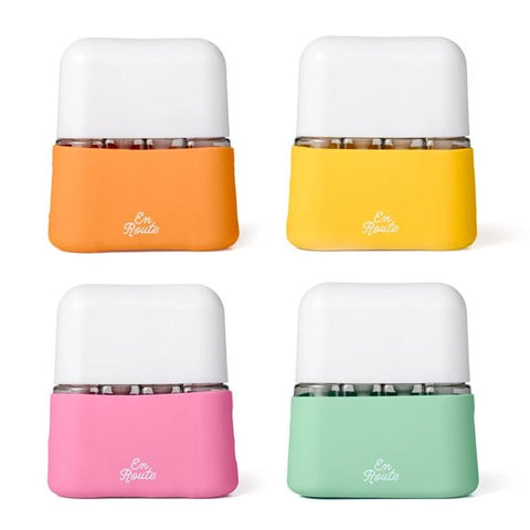 En Route Bon Voyage 4 Piece Travel Bottles - 4 Colors