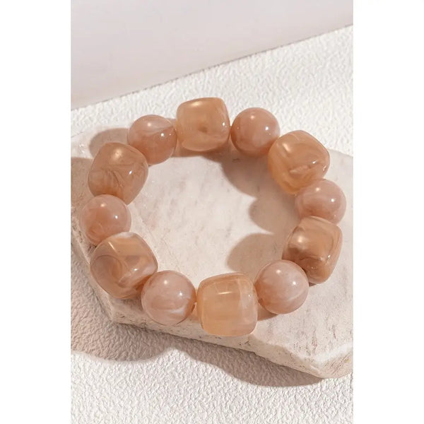 Stone Stretch Bracelets - 3 Colors