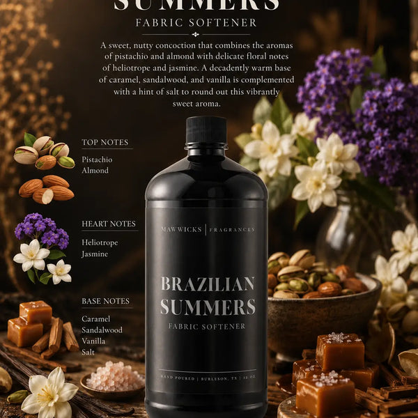 Mavwicks Fragrance Luxury Liquid Fabric Softner - Brazilian Summers
